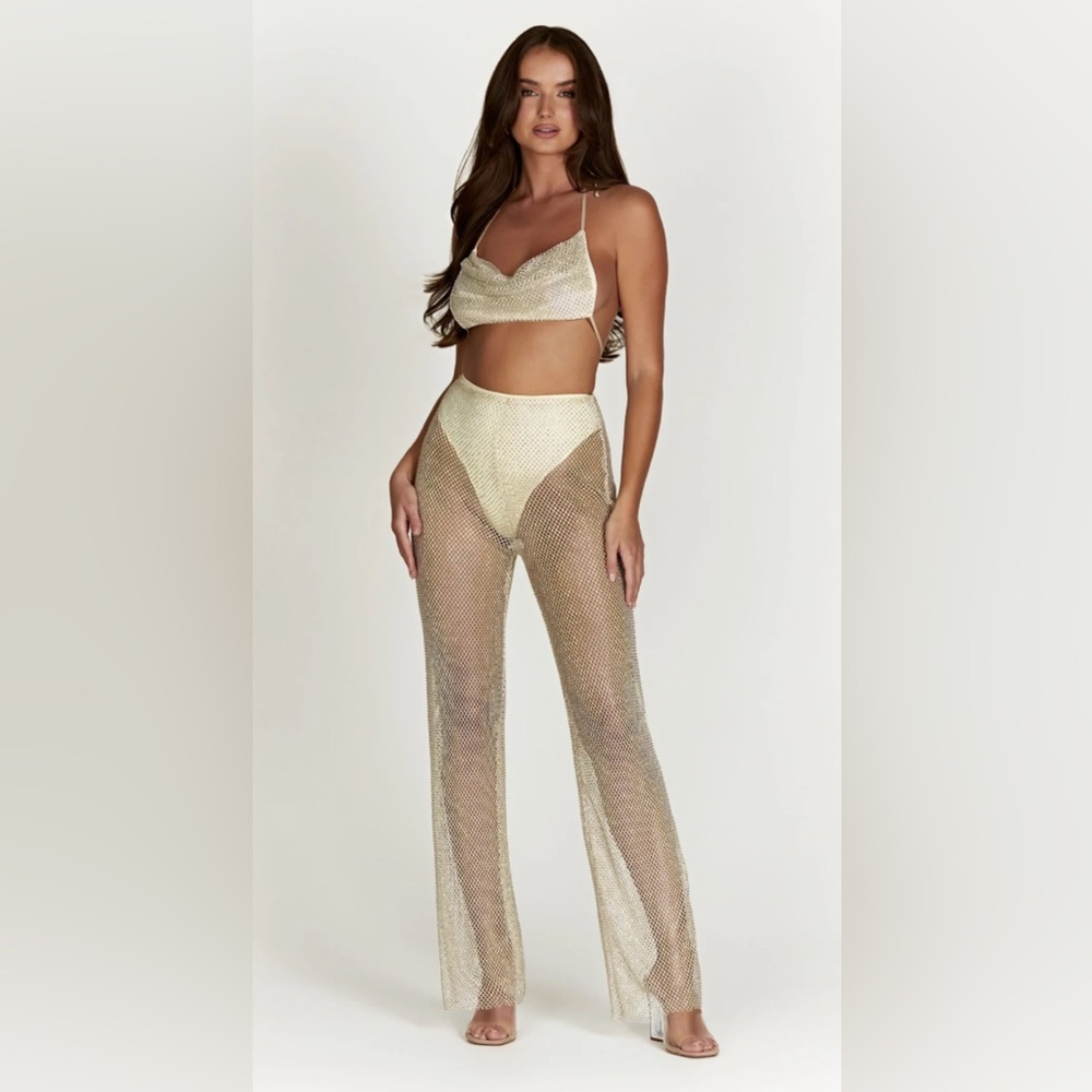 Meshki Emerson Diamante Mesh Pant & Top